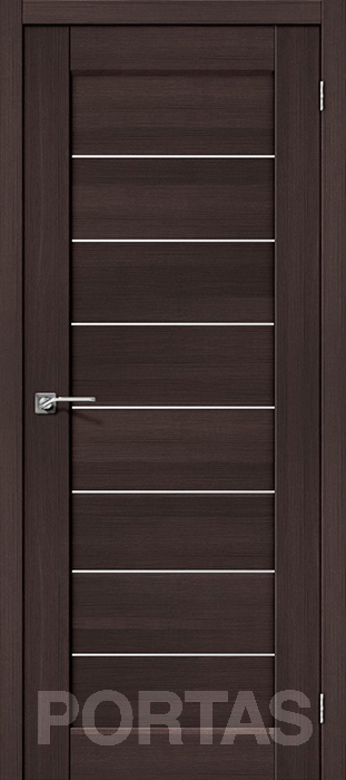 Portas Модель S21 орех шоколад Межкомнатная дверь Portas
